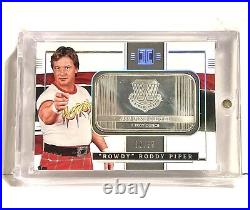 10/35 PACK FRESH 2022 Impeccable WWE LEGENDS Silver Bar ROWDY RODDY PIPER