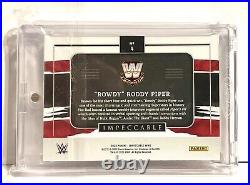 10/35 PACK FRESH 2022 Impeccable WWE LEGENDS Silver Bar ROWDY RODDY PIPER