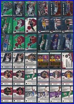 (178) Card 2020-21 Panini Basketball Collection Lot HOF Stars Prizm Insert Auto
