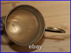 1976 Greek hand made silver plated sport prize award cup