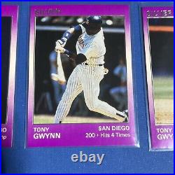 1991 STAR CO. RARE SILVER TONY GWYNN SET ONLY 400 SETS WithPromo? Ebay POP 1