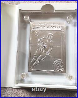 1993 Topps Wayne Gretzky Limited Edition Highland Mint 4.25 oz Silver (RC) Card