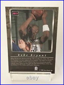 1996-97 Score Board-game Breakers Kobe Bryant Rookie Gb-13 Silver