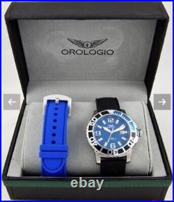 2 x OROLOGIO Mens Watches, Sports Watch, Bass Straight collection, 200m Watch