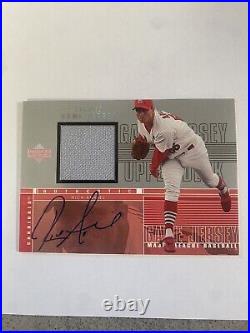 2000 Upper Deck Silver Game-Used Jersey Relic Autographed