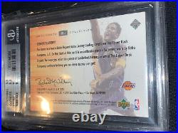 2000 Upper Deck Ultimate Collection Kobe Bryant Game Jersey BGS 9 MINT