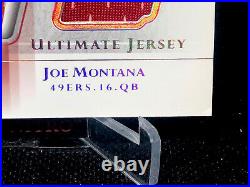 2004 UD Ultimate Collection Joe Montana Ultimate Jersey Patch 60/175? UGI-JM