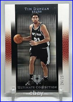 2005-06 Ultimate Collection Silver Tim Duncan 24/25 Rare Find