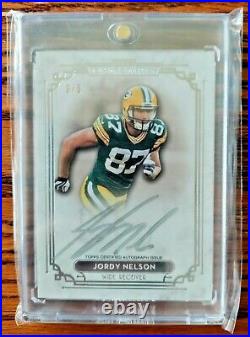 2013 Museum Collection Jordy Nelson Silver Ink Auto Autograph 3/5 SSA-JN Packers