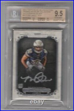 2013 Topps Museum Collection Sliver Framed RC Auto Manti Te'o 10/20 BGS 9.5