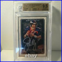 2014 Topps Museum Collection Silver Framed auto John Elway 15/25 Denver Broncos