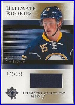 2015-16 Ultimate Collection'05-06 Ultimate Rookies Silver JSY Jack Eichel /125