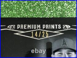 2015 Topps Museum Collection Baseball Premium Prints Mike Trout Auto #14/25