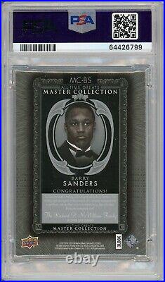 2016 UD All Time Greats Barry Sanders Master Collection Silver PSA 7 Auto 10