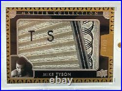 2016 UD All Time Greats Master Collection MIKE TYSON Logo Patch 31/50 Silver