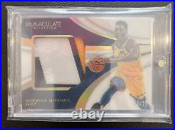 2017-18 Panini Immaculate Collection Donovan Mitchell Logo Patch RC ROOKIE /25