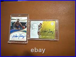 2018 Immaculate Walt Frazier On Card Auto/99 golden vintage auto/79 encased