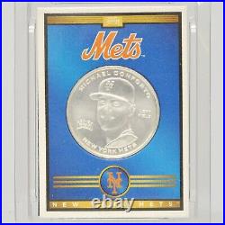 2018 New York METS Michael Conforto 1 oz Silver Collectible Baseball Card Coin