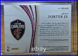 2019-20 Kevin Porter Jr. Immaculate Premium Patch Autographs 05/50 RPA RC Auto