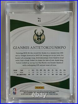 2019 Immaculate Giannis Antetokounmpo #45 SILVER FOIL /99 Ready to Grade