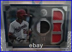 2019 Juan Soto Topps Museum Collection Quad Relic Silver 66/99 Game Used