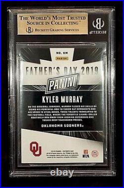 2019 Kyler Murray Rc Bgs 9.5 Panini Fathers Day Panini Collection Serial # /199
