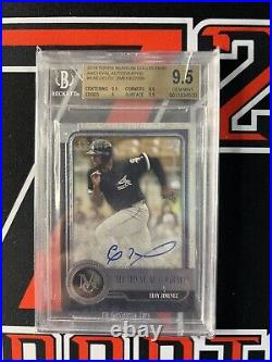 2019 Topps Museum Collection Eloy Jimenez Rookie On Card Auto RC /299 BGS 9.5 10