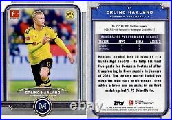2019 Topps Museum Collection Erling Haaland Rookie Bundesliga RC #84