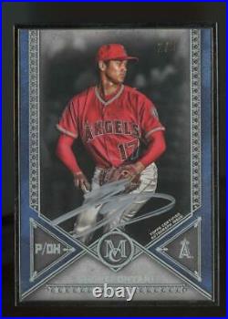 2019 Topps Museum Collection Shohei Ohtani 2/5 Silver Ink Auto Autograph