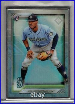 2020 Bowman Transcendent Icons KYLE LEWIS RC Silver Framed 045/100 Topps #48