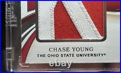 2020 Immaculate Chase Young #101 Premium Patches Rookie Autographs Silver 47/49
