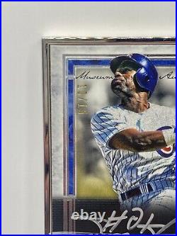 2020 Topps Museum Collection Framed Silver On Card Auto /15 Sammy Sosa #MFA-SS