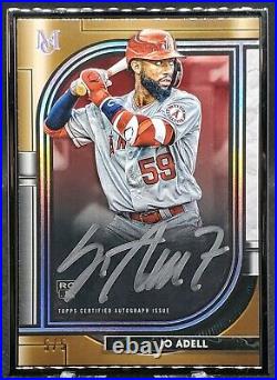 2021 Topps Museum Collection JO ADELL Black Frame Rookie RC #5/5 Ebay 1/1 ANGELS