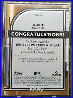 2021 Topps Museum Collection JO ADELL Silver Framed Rookie RC #1/15 1/1 ANGELS