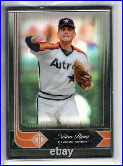 2021 Topps Transcendent Collection Icons NOLAN RYAN #39 SILVER FRAMED 95/95