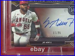 2022 Topps Museum Collection Jo Adell Rookie Superstar Showpiece Auto /25 HGA