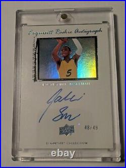 2022 UD Goodwin Champions Exquisite Collection Rookie Auto Jabari Smith 48/49
