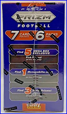 2023 Panini Prizm NFL Football Mega Box CJ Stroud RC Brand New Factory Sealed