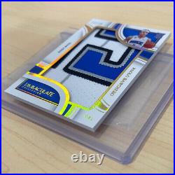 /28 Patch Silver 2023 Panini Immaculate Paolo Banchero Rookie RC Jersey JP PAO