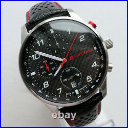 Audi Racing Collection RS Quattro S Line Car Accessory Sport Chronograph Watch