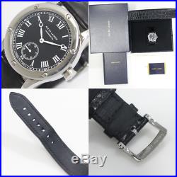 Auth RALPH LAUREN Sporting Collection Classic RLR0250700 Automatic SS Leather