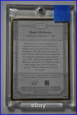 BB 2017 Topps Transcendent Collection Mark McGwire Autograph Silver 14/15 Auto