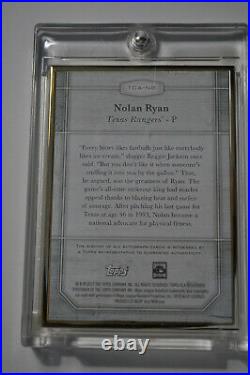 BB 2017 Topps Transcendent Collection Nolan Ryan Silver Autograph 4/15 Auto