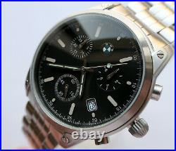 BMW Women's Men's Classic Collection Sport Car Accessory Swiss Chronograph Watch