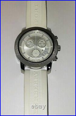 BURBERRY Sport Collection White Chrono Calendar Watch BU7767