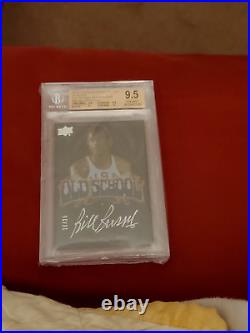 Bill Russell Exquisite Collection Silver Ink Autograph Auto Gem Mint 9.5 #16/25