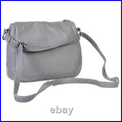 Bueno Collection Womens Handbags Gray Shoulder Bag Lightweight Rectangle Shape