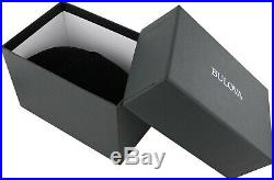 Bulova 98A180 Men's Automatic Collection Open Heart Window Black 35mm Watch