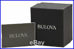 Bulova Men's Military Collection 96B231 Black/Silver Chronograph Analog Watch