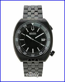 Bulova Men's Snorkel Collection Quartz Black Dial Bracelet Watch 98B219